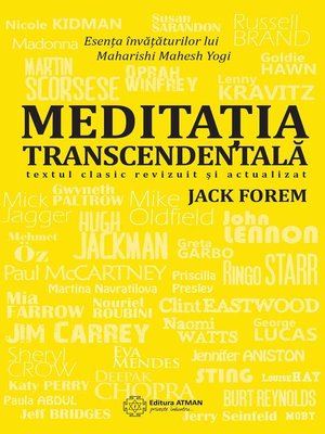 cover image of Meditația transcedentală. Textul clasic revizuit și actualizat